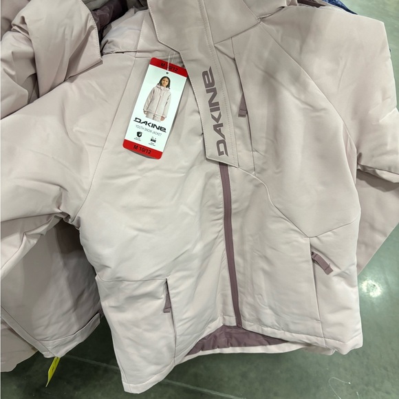 Dakine Kids' Snow Hooded Ski Water Wind Resistant Pink Jacket NWT XS S M L XL - Picture 7 of 7